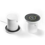 停車(chē)坪充電水杯手機(jī)無(wú)線(xiàn)充電器公司廣告禮品定制