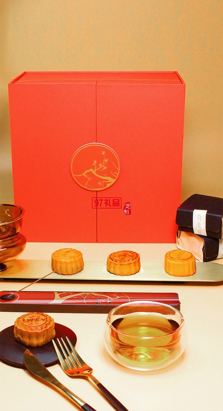 中秋團圓  遇見好事  中秋禮盒  月好見柿員工福利節(jié)日禮品定制