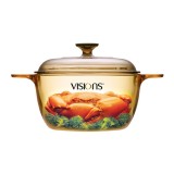 晶彩透明鍋耐高溫玻璃鍋明火直燒燉鍋煲2.5L定制公司廣告禮品