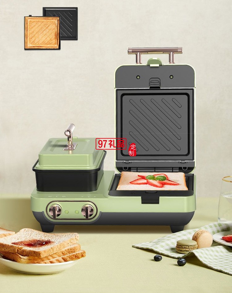 多功能早餐機(jī)ALY-65ZC02J節(jié)日開(kāi)業(yè)批商務(wù)企業(yè)禮品定制公司廣告禮