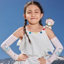 VVC兒童防曬冰袖夏季防紫外線透氣冰絲遮陽(yáng)袖套定制公司廣告禮品