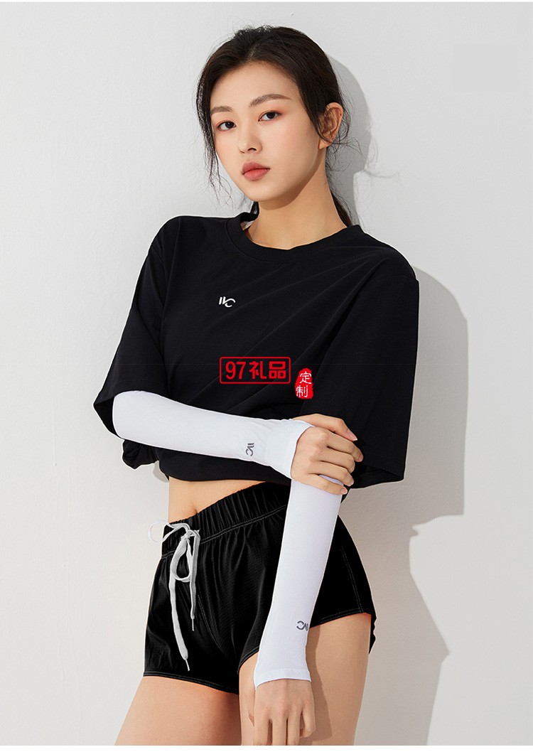 VVC冰爽袖冰絲防曬袖套護(hù)手臂套女防紫外線(xiàn)夏季男袖子套定制公司廣告禮品
