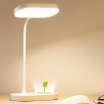 美的四葉草小臺燈護眼書桌學(xué)習(xí)大學(xué)生宿舍寫字定制公司廣告禮品