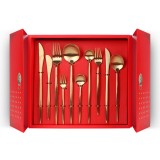 開(kāi)門大吉十件套餐具套裝 年會(huì)伴手禮