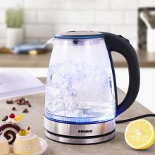 歐美達(dá)電熱水壺保溫一體自動(dòng)斷電燒水壺DSH03定制公司廣告禮品