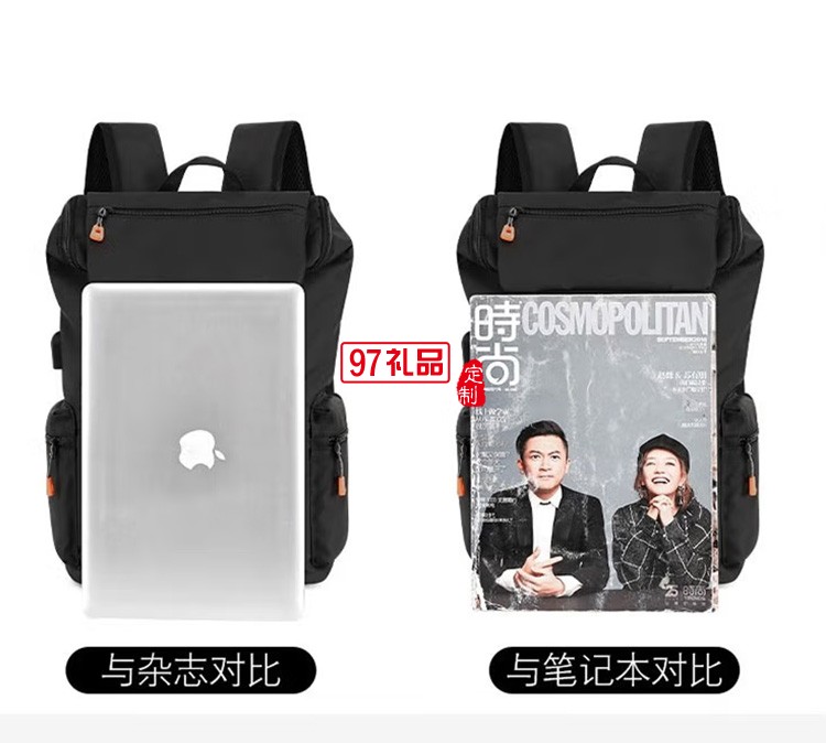 泰夢男士商務通勤雙肩電腦背包TM-S0082定制公司廣告禮品