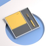 商務筆記本禮盒套裝a5可印logo商務筆記廠家現貨新年款本筆套裝