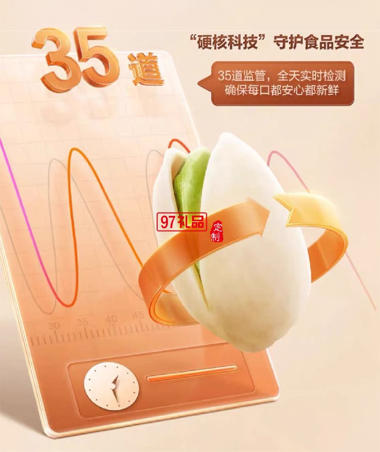  三只松鼠年貨大禮包禮遇系列禮盒混合堅果零食送員工福利-松鼠迎福