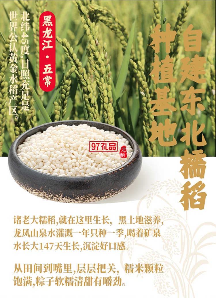 諸老大非遺系諸事謝意枕頭粽禮盒1440g端午粽子禮盒