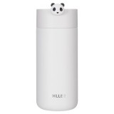 迪樂貝爾可愛熊貓系列周邊紀念伴手禮水杯316不銹鋼便攜提手保溫杯