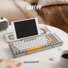 Lofree洛斐  機械電子多功能鍵盤灰色系列