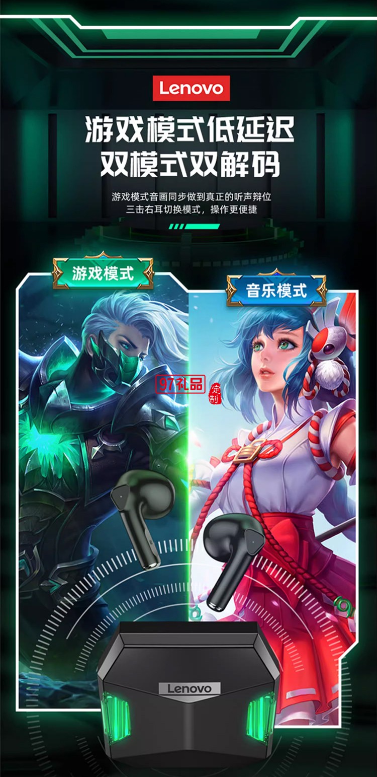 聯(lián)想thinkplus LivePods 真無線藍牙耳機