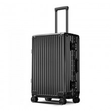 ROCKLAND行李箱男萬向輪學(xué)生鋁框拉桿箱大容量旅行箱女登機密碼箱子