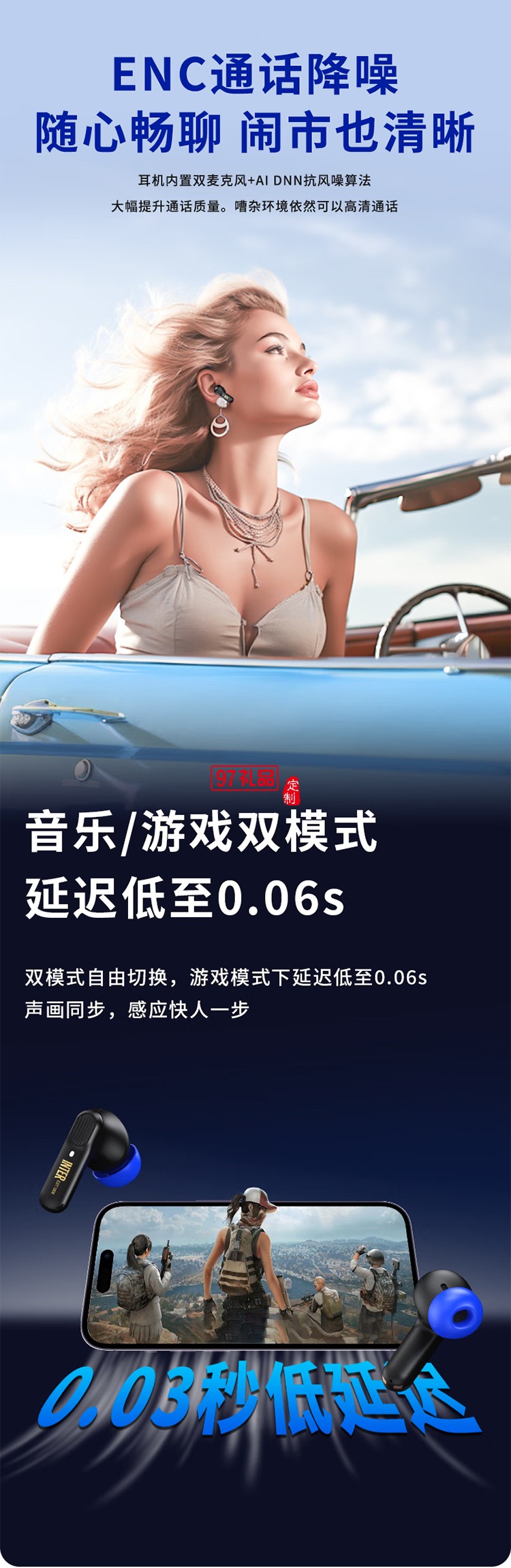 FCIM/國(guó)際米蘭 Leobuds ANC主動(dòng)降噪藍(lán)牙耳機(jī)