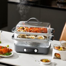 藍寶·玻璃電蒸鍋+玻璃燉盅套餐