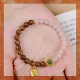 宮和寶珈 天然白玉手鏈?zhǔn)执嗳Ψ鹬槲耐婺信畛料惚逃駠L(fēng)