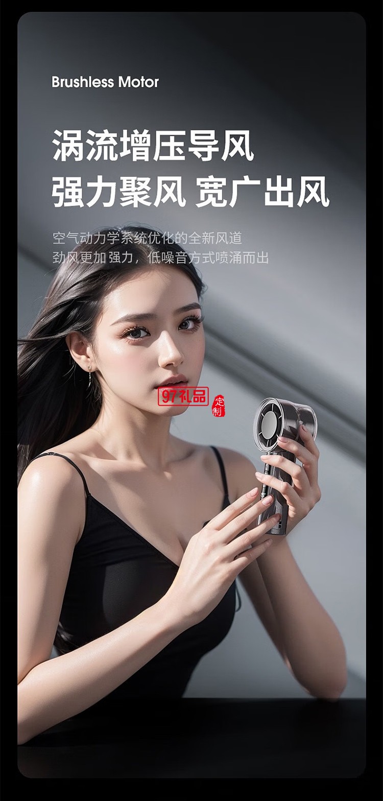 新款USB小風扇大風力高速小風扇冰敷靜音學生宿舍迷你手持充電款便攜 戶