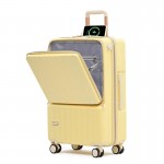 途幫（TOBOOG）前開口行李箱多功能TSA密碼登機箱