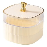 高顏值分格家用食品級塑料盤子零食果盒