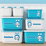 卡通兒童玩具收納箱整理箱塑料帶蓋儲(chǔ)物箱大容量寶寶衣物儲(chǔ)物盒子