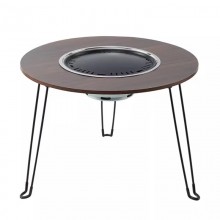 君華仕 GENVAS圍爐桌子燒烤爐全套家用室內(nèi)外圍爐煮茶器具套裝炭烤火