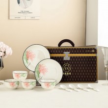 芙蓉賦餐具12件套