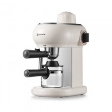 家用多功能小型意式半自動(dòng)咖啡機(jī) 米白色 MK-382 企業(yè)專屬定制