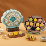 榮誠(chéng)青玉蔻月餅禮盒廣式蛋黃白蓮蓉中秋送禮