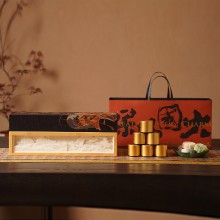 大國(guó)風(fēng)采中秋新款月餅禮盒包裝高檔手提禮品盒創(chuàng)意套裝