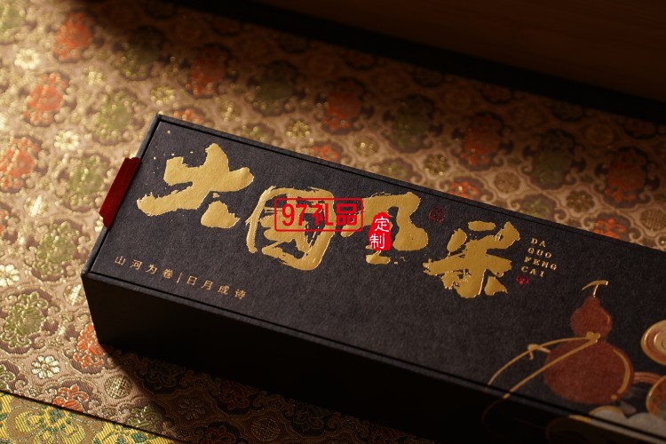 大國風(fēng)采中秋新款月餅禮盒包裝高檔手提禮品盒創(chuàng)意套裝