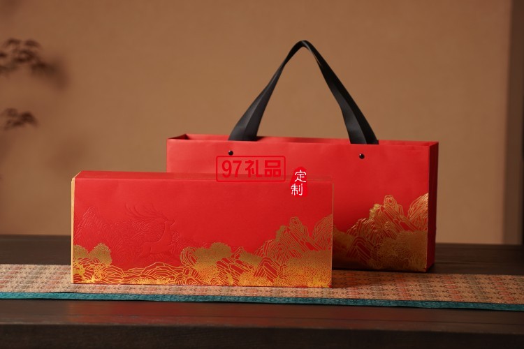 鹿鳴芳華新款月餅禮盒創(chuàng)意中秋節(jié)禮品盒高端國(guó)風(fēng)月餅定制