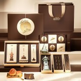 青瓷疊月宋塔精致高檔中秋禮盒