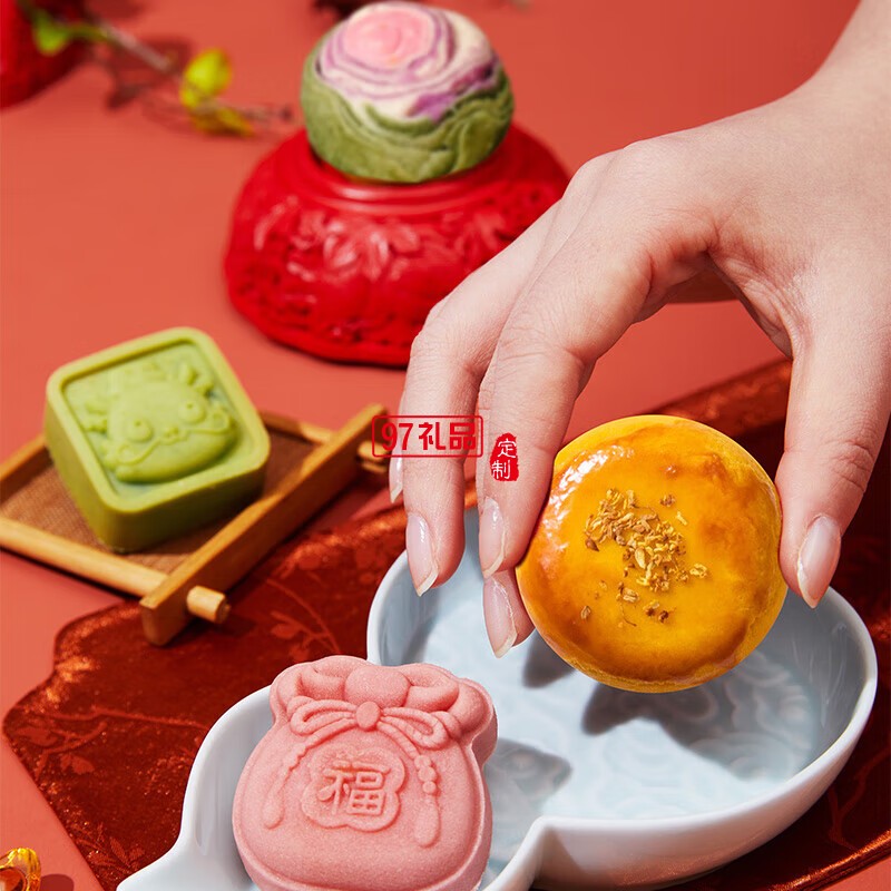 南宋胡記中式糕點(diǎn)心寶寶誕生零食定勝糕喜餅回禮結(jié)婚生日伴手禮盒