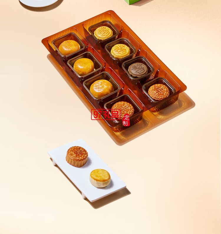 鮮品屋-500g鮮品蓮月中秋禮盒2025（綠） *特價款