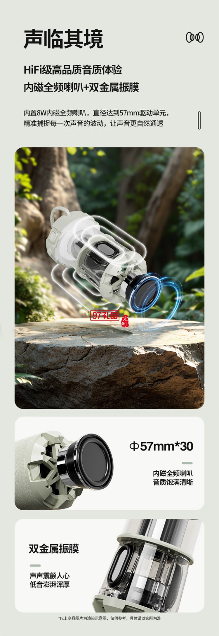 無線藍(lán)牙音箱戶外露營便攜音響電腦高音質(zhì)重低音炮環(huán)繞露營小音響立體蘋果華