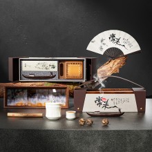常來(lái)愉悅節(jié)節(jié)高茶具套組月餅套裝
